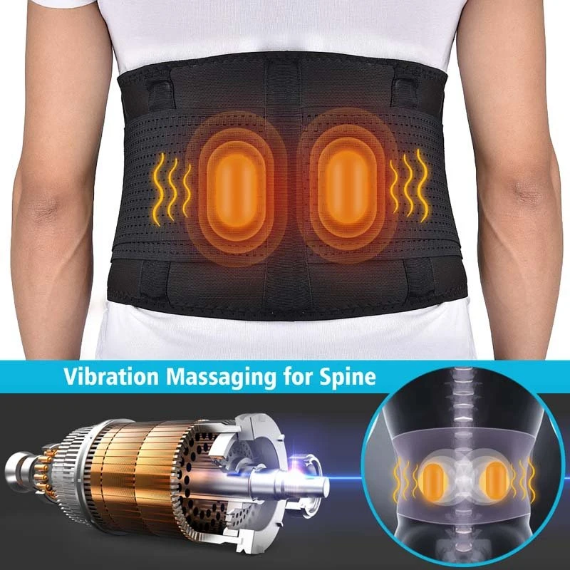 Perte de poids ceinture fine décharge de luminothérapie à LED infrarouge Dos douleur massage de vibration ceinture de limme