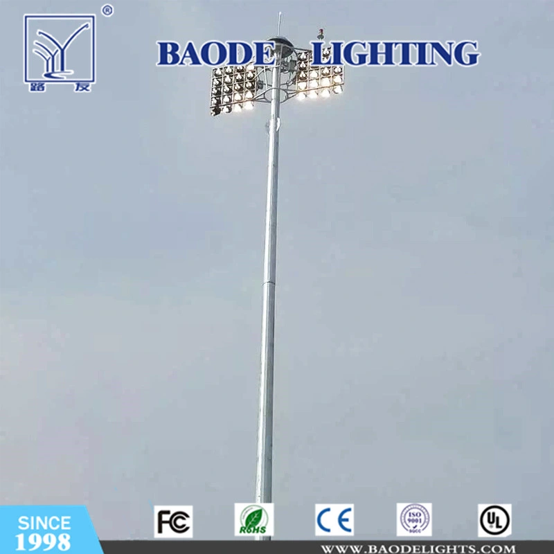 Price of 25m Auto Lifting System High Mast Light Supplier