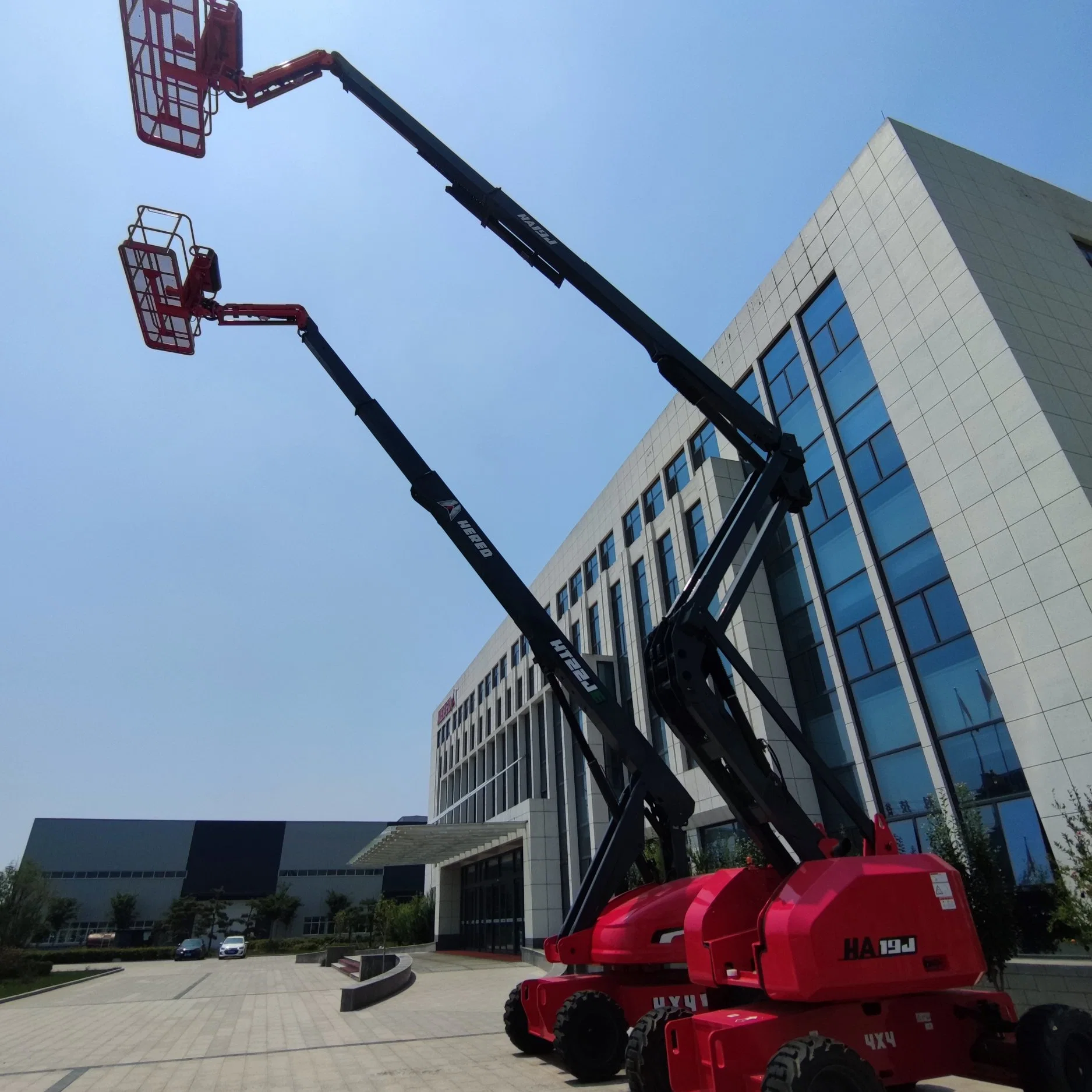 Hered Ha19j 19 Meters Diesel Power Engine Articulating Boom Lift