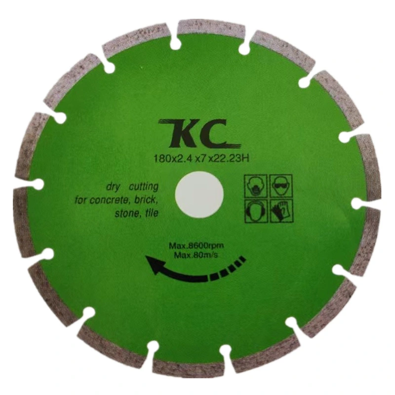 Sintered Segmented Dry Wet Turbo Cutting Diamond Circular Saw Blade for Granite Marble Stone Concrete Brick for Indian Market