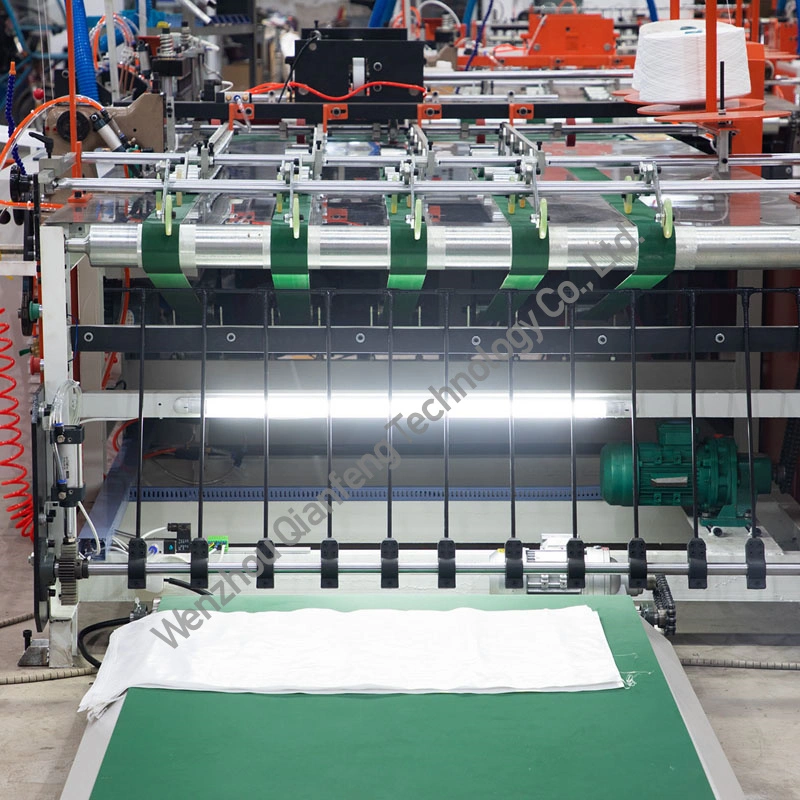 High Speed Automatic Heat & Cold Cutting/Scissor and Sewing/Stitching Printing Machine Conversion Line for PP Woven Bag/Sack Making Production