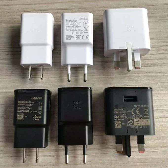 Wholesale/Supplier Price for Us EU UK Au USB Plug 1: 1 Travel Adapter Fast Chargers for S6 S7 S8 S9