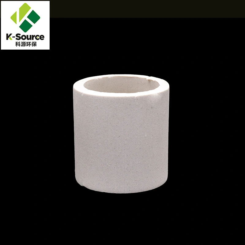 Ceramic Random Packing 6mm Raschig Ring Column Packing