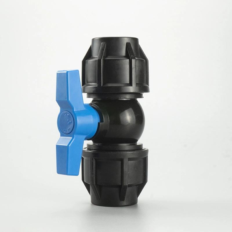 Control Valve Poly HDPE PP Ball Valve Long Handle Irrigation