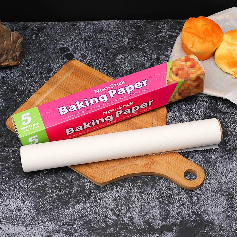 Factory Food Grade Commercial Oven Special Baking Tin Foil Silicone Double Side Coated Baking Paper