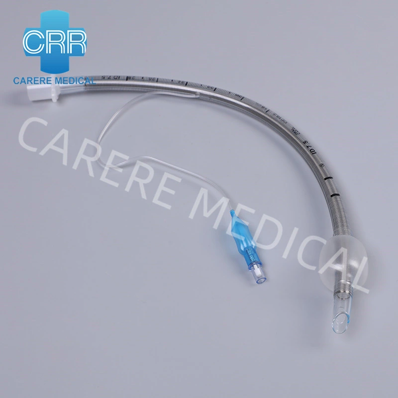 2022 High Quality Medical Machine Medical Equipment Supplies Disposable Reinforced Oral Nasal Ecdotracheal Tube Ett with/ Without Cuff for ICU