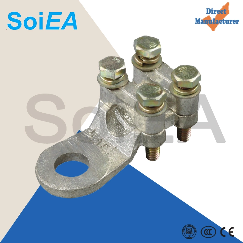 Hot Sell Wcjc Type Brass Cable Bolted Copper Wire Jointing Clamp Fittings