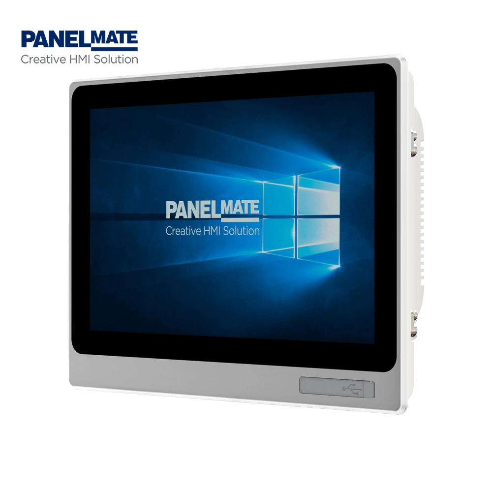 Industrial de 10,1 pulgadas embedded PC IP65 Resistente al agua el polvo, pantalla táctil resistiva de CPU Core i5 7200u Codesys Fanless HMI Panel PC todo en un ordenador Tablet PC