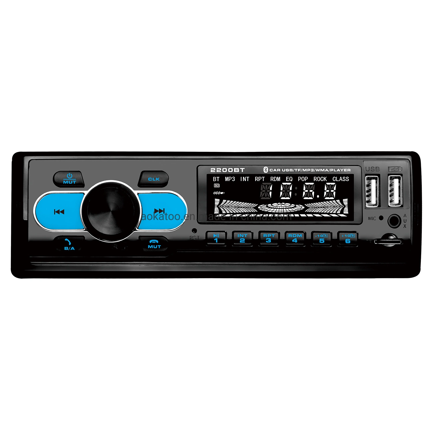 Первоначальным автомобильной аудиосистемы с помощью USB SD Aux салонной стереосистемы