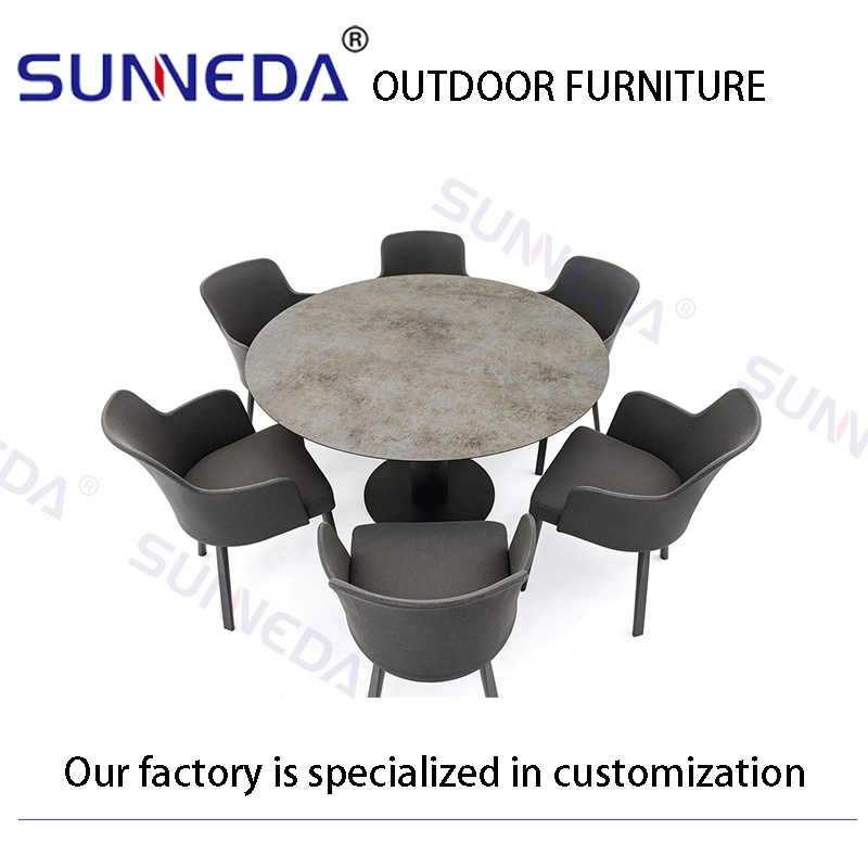 Elegant All-Weather Commercial Street Cafe Park Countryside Resort Coastal Fashionable Woven Furniture