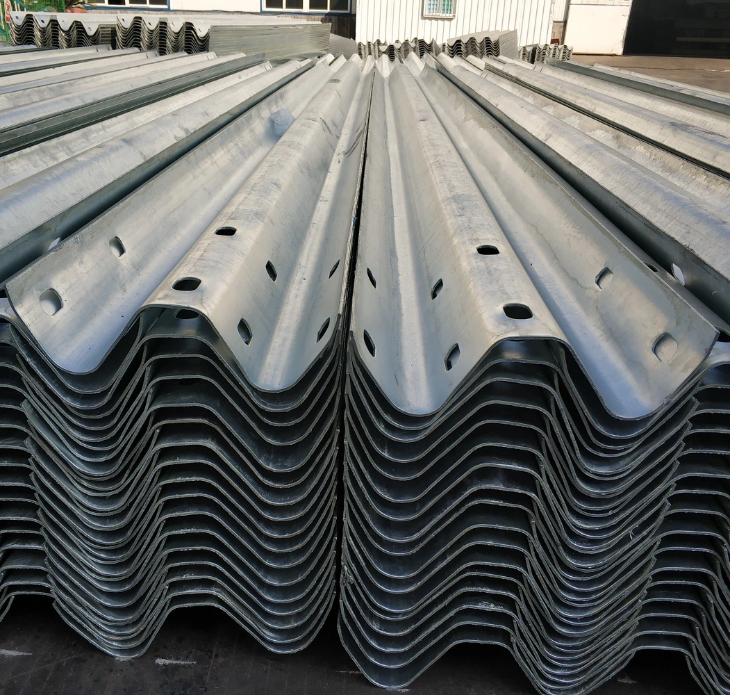 Two Wave Steel Highway Guardrail Prices with Galvanization