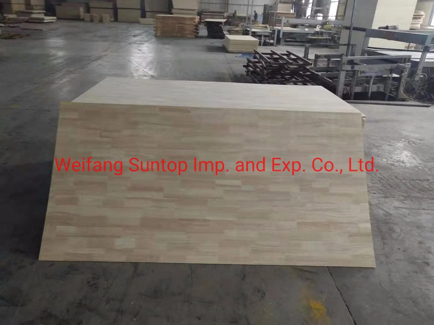 Rubber Wood Plywood From Shandong Factory