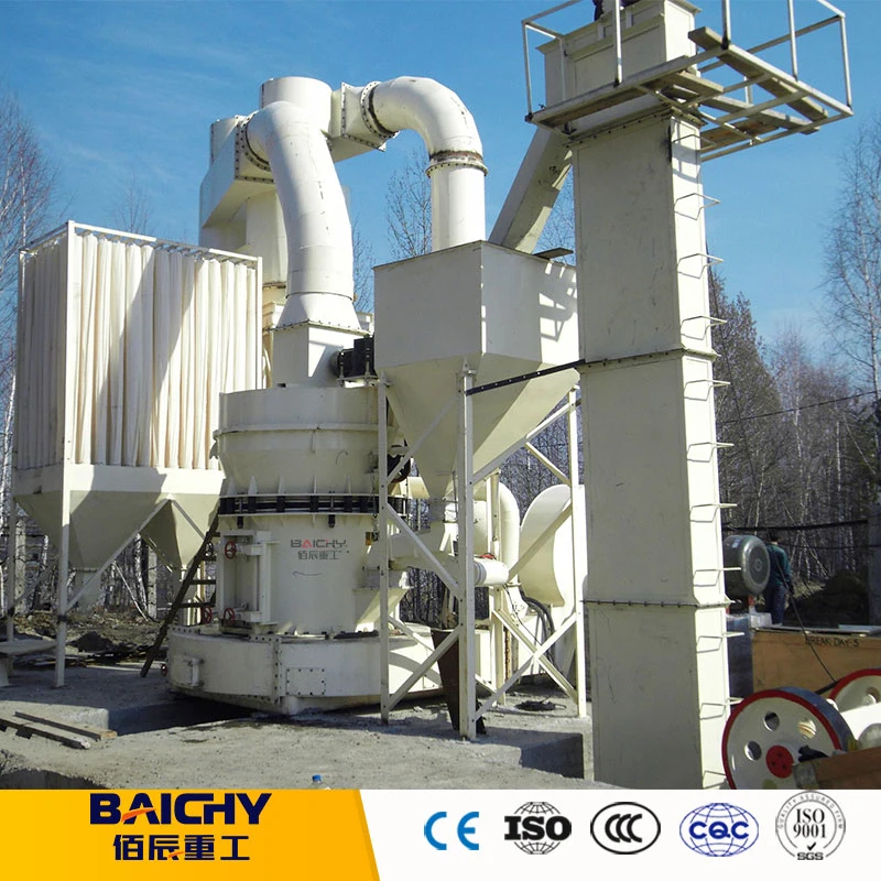 High Pressure Micro Powder Production Line Carbon Black Ygm95 Grinding Raymond Mill Machine