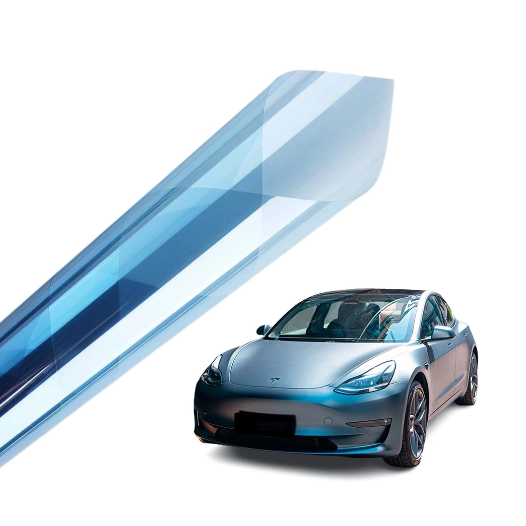 Rcj Vlt 70% Irr 99% Premium Blue Long-Lasting Pet Material Solar Car Window Tint Film