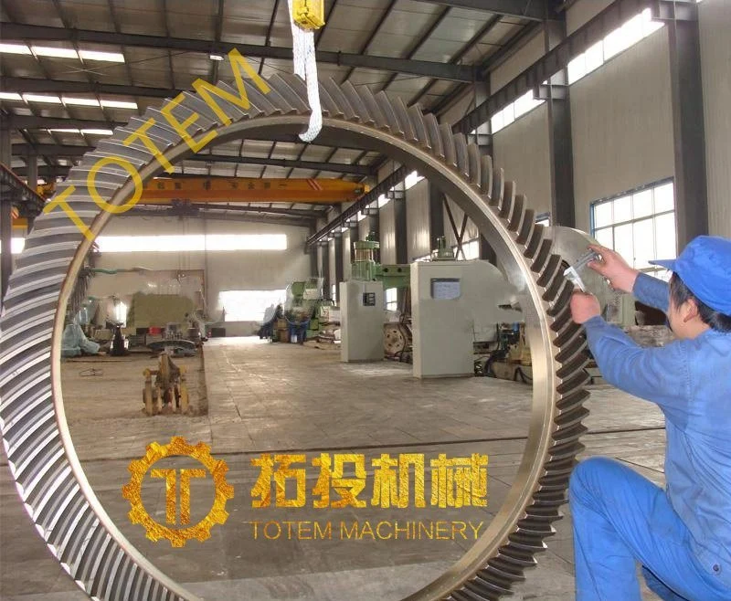 Totem OEM Factory CNC Milling Forged Casting Hardened Straight Bevel Gear Wheel for Playground Equipment