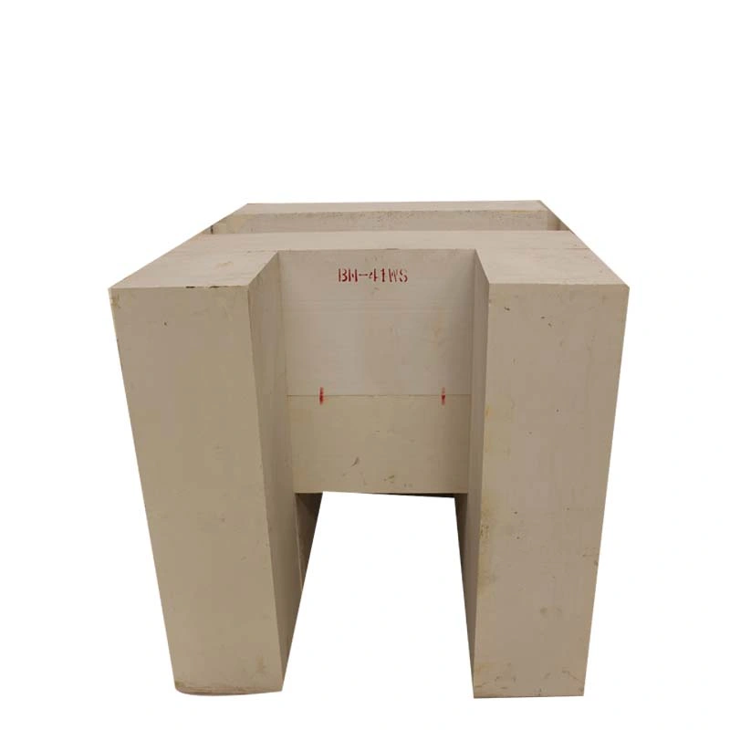 Fire Resistant Brick Fused Cast Materials Azs Block for Glass Smelting Furnace