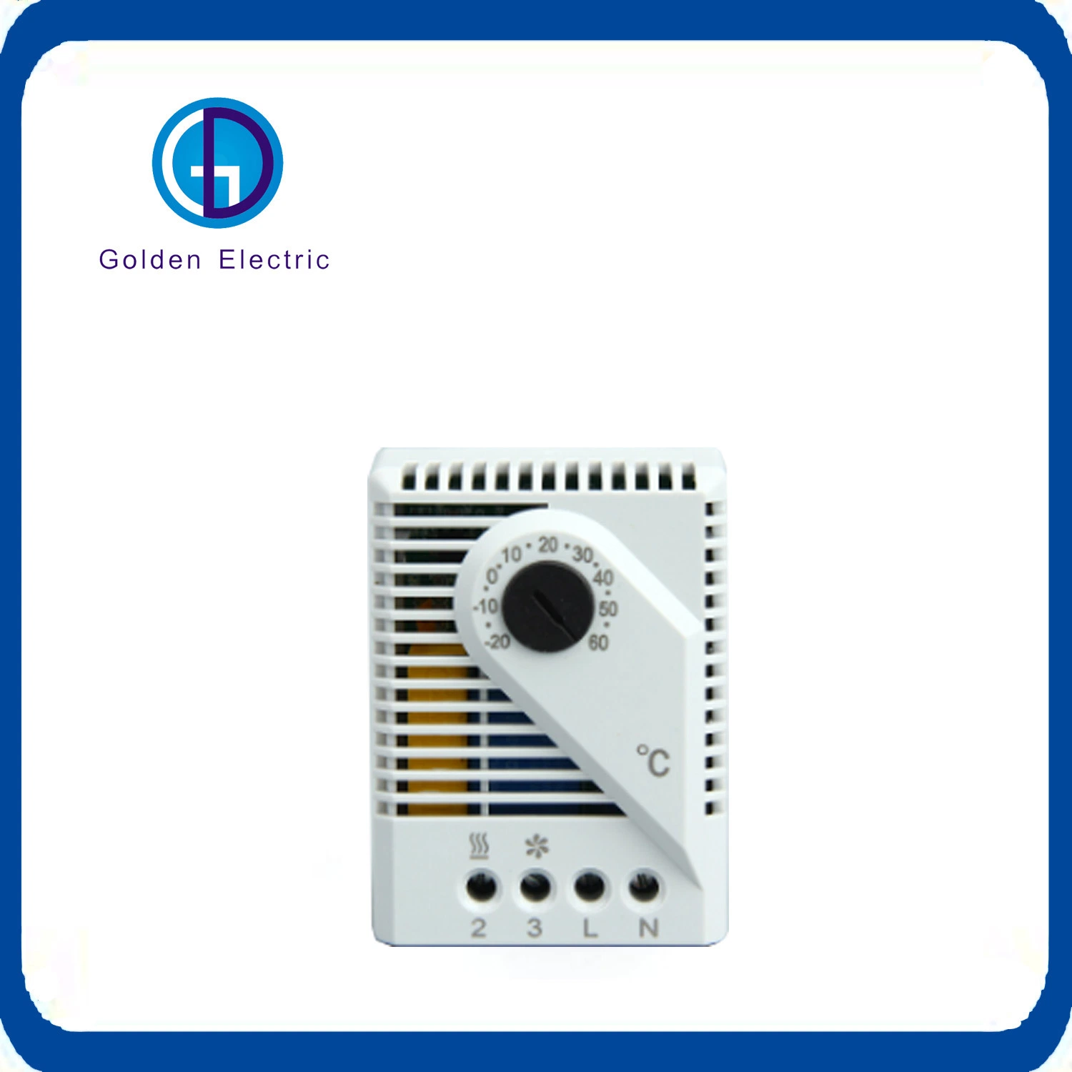 Thermostat électronique Régulateur de température de l'armoire de contrôle électrique le refroidissement du châssis et le chauffage de la température de marchandises à double usage