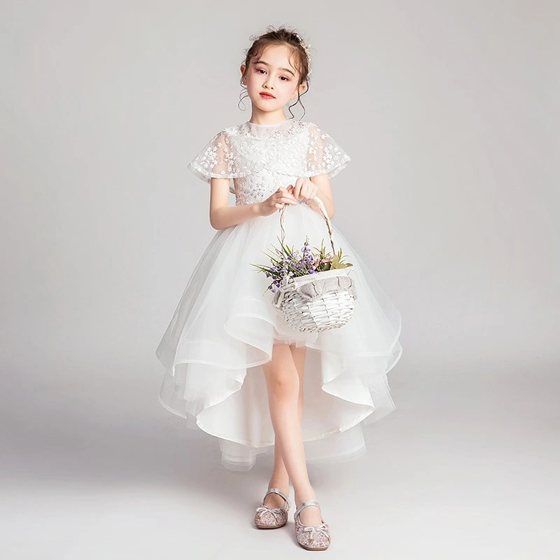 Yc16 Mädchen Geburtstag Prinzessin Kleid Blume Mädchen Brautkleid Flauschig Kleines Mädchen Abendkleid