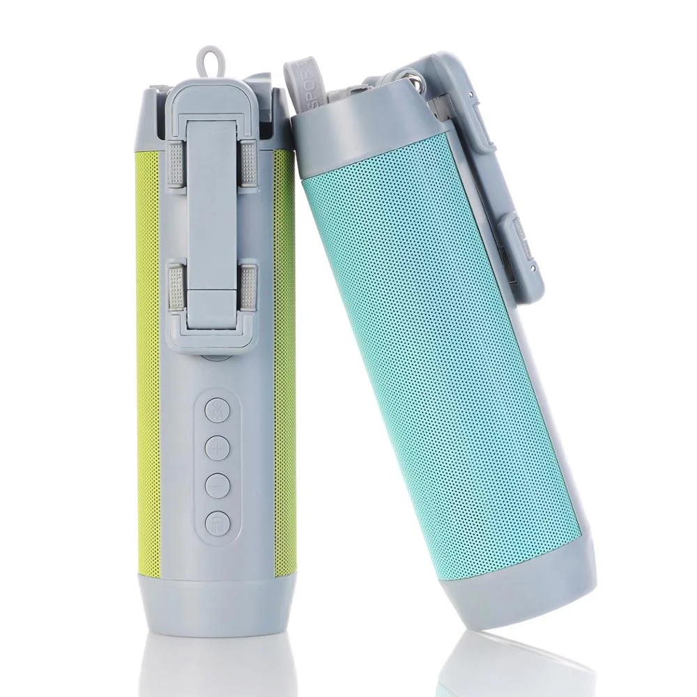 Portable Charger Power Bank 2000mAh LED Outdoor Flashlight Multifunctional Bicycle Speaker