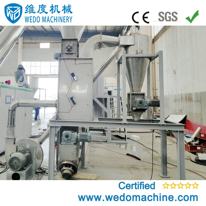 Imporant Performance and Excellent PLC Control Electric Equipment Full Automatic Function Pet Flakes Zig Zag Air Separator
