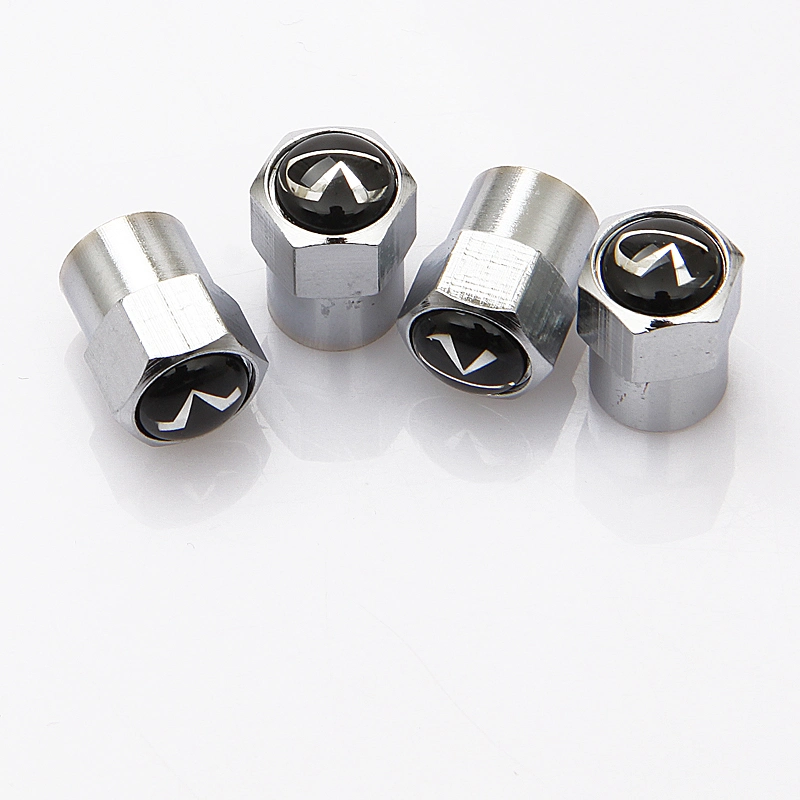 Customized Aluminum Alloy Car Logo Car Accessories Stainless Spare Part Tire Valve