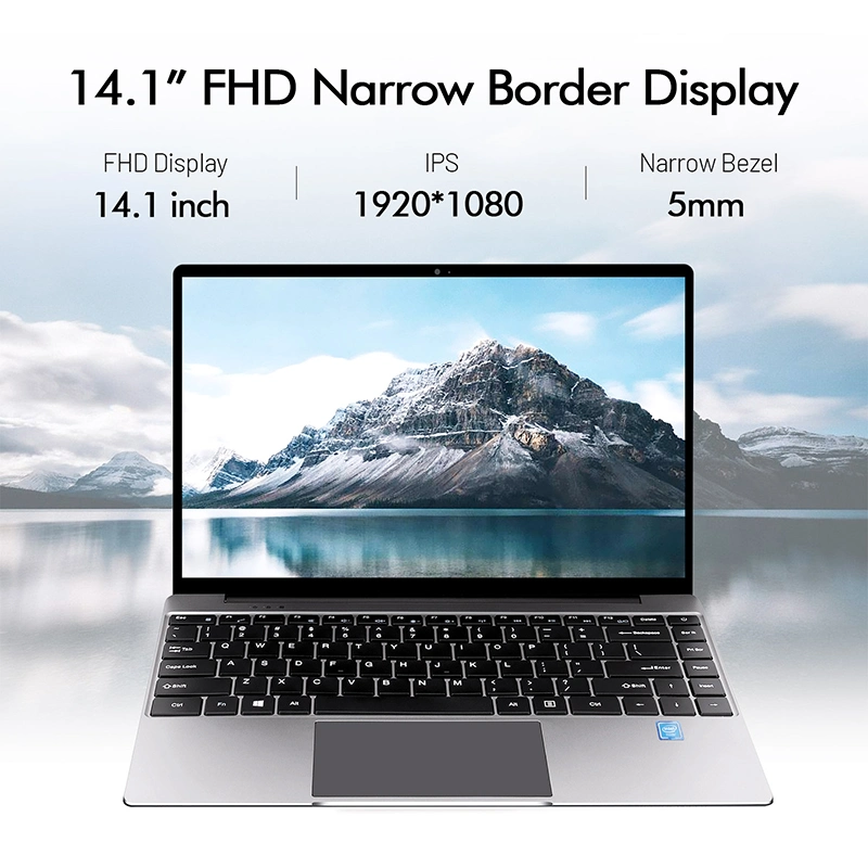 Factory Direct Sell 14.1 Inch Student Laptops Notebooks Mini Laptop