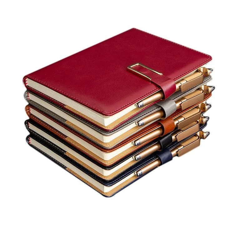 Customized A5 Colorful Agenda PU Organizer Journal Notebook Spiral Leather Cover PU Notebook