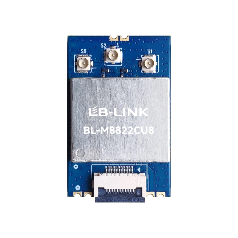 LB-LINK BL-M8822CU8 IPTV módulo sólo para teléfono función de tarjeta inalámbrica B5,0 Con B Baja Energía todo en una red Gigabit WiFi Banda base WLAN compatible con tarjeta 2T2R