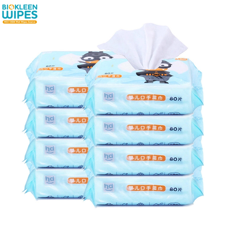 Biokleen Free Sample Baby Products Wet Wipes Professional China Babay Wet Wipes Manufacturers