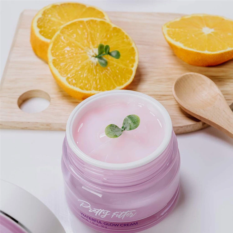 Natürliche Haut beruhigende Feuchtigkeit Steigerung Facial Glow Creme für Make-up