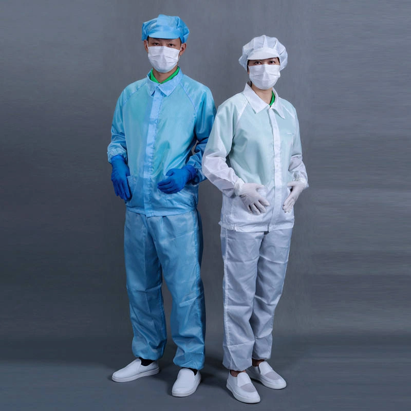 ESD Working Anti-Static Work Overall Garment, Cleanroom Work Clothes