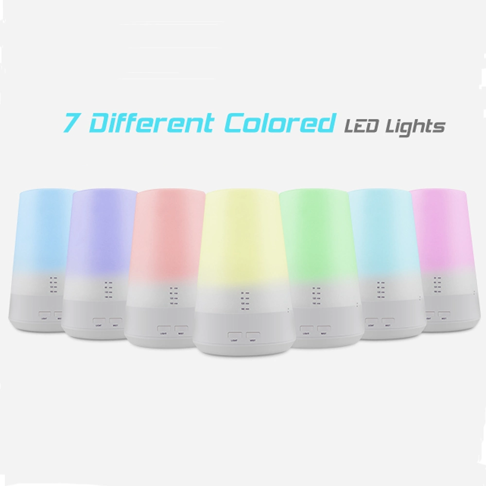 LED de colores Aromacare 100ml humidificador ultrasónico Transductor (TA-009)