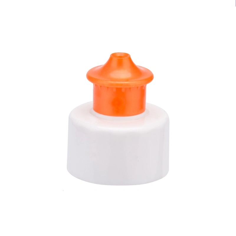 24/410 28/410 Plastic PP BPA Free Water Bottle Push Pull Screw Caps Lid