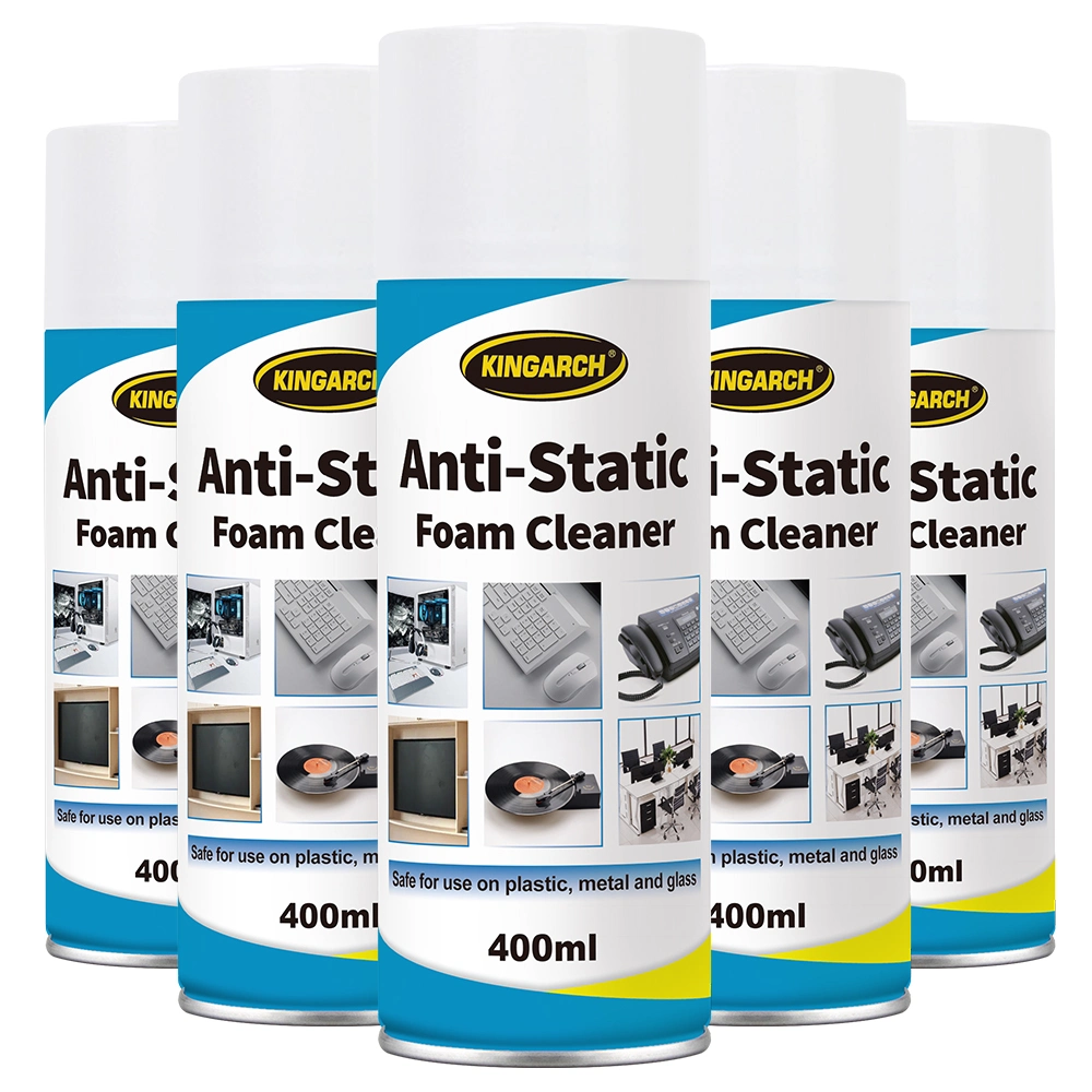 OEM Computer Office Desk All Purpose Foam Cleaner Non Abrasive Anti Static Foaming Cleaner Spray