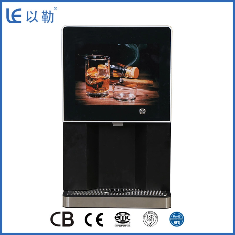 Fully Automatic Button Control Factory Ice Making Machine with Power-off Protection