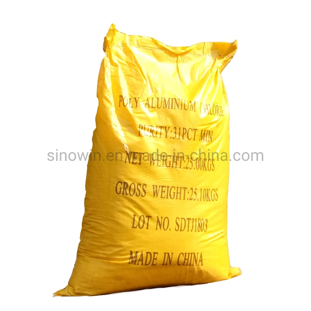 CAS1327-41-9 coagulante 30% polvo cloruro de polialuminio PAC
