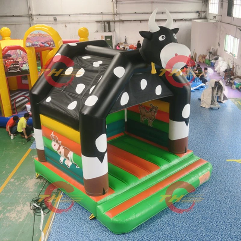 4x4m vaca hinchable Casa rebote Bouncer