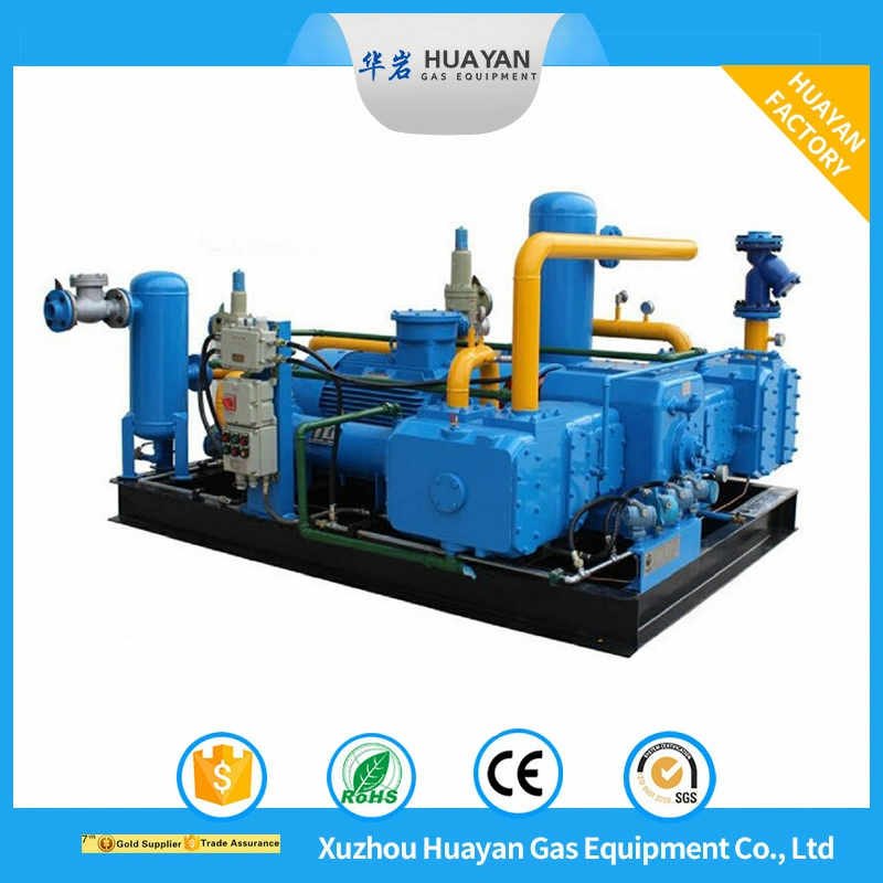 Large Scale Displacement Air Compressor Propylene Ammonia Gas Loading Unloading Piston Compressor