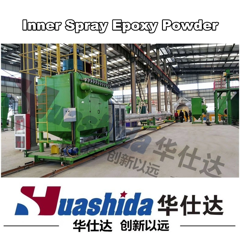 Steel Pipe Internal External Blasting 3lpe 2PE PP Fbe Epoxy Coating Equipment