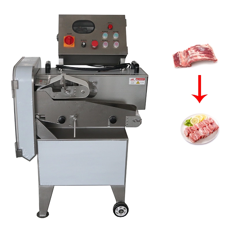 Industrial Style Frozen Lamb Beef Pork Meat Cutter Bone Cutting Equipment