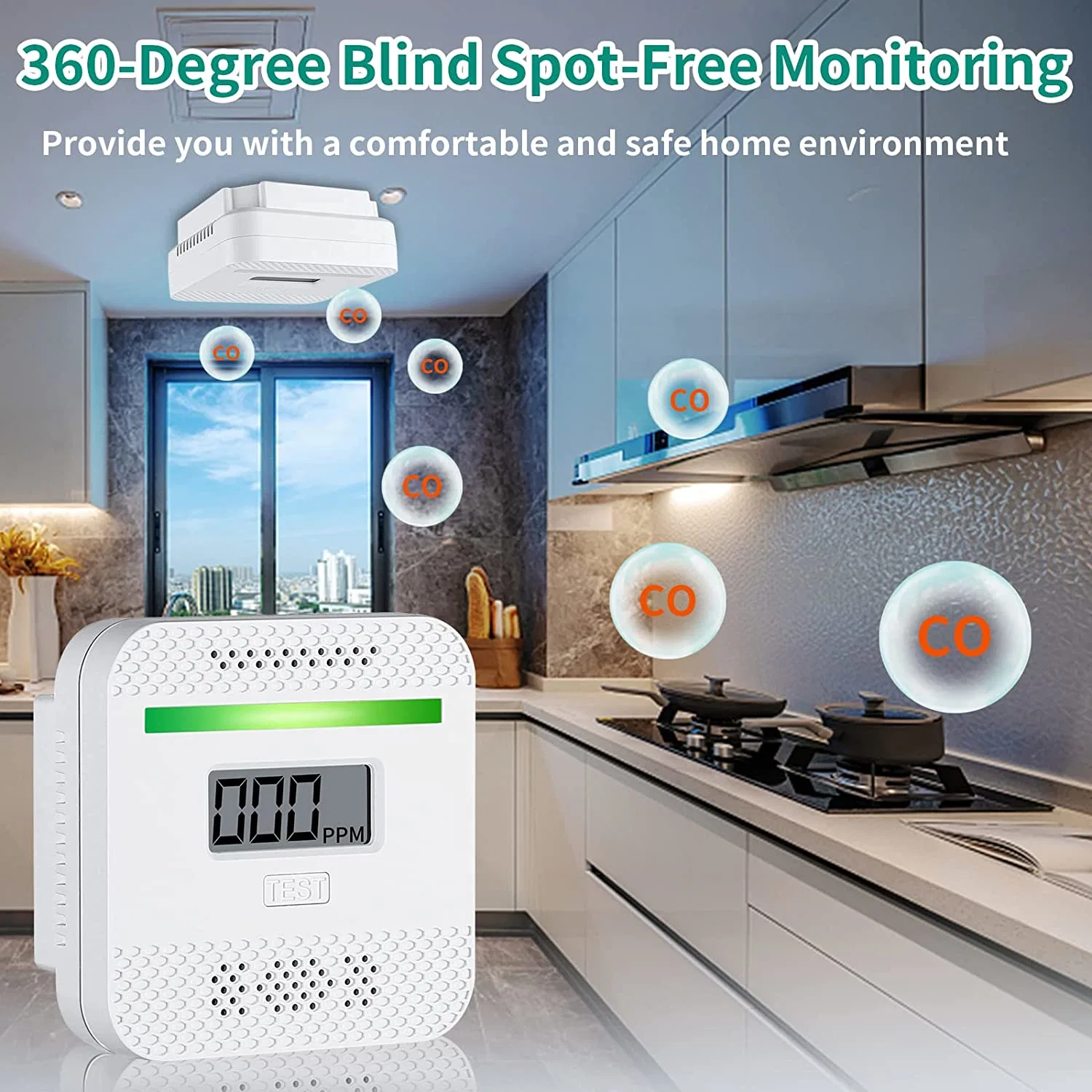 OEM Manufacturing Carbon Monoxide Device Carbon Monoxide Sensors Detector En50291