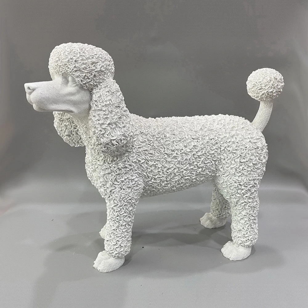 Wholesale/Supplier Resin Animal Sculpture Decorative Dog Statue Outdoor Use