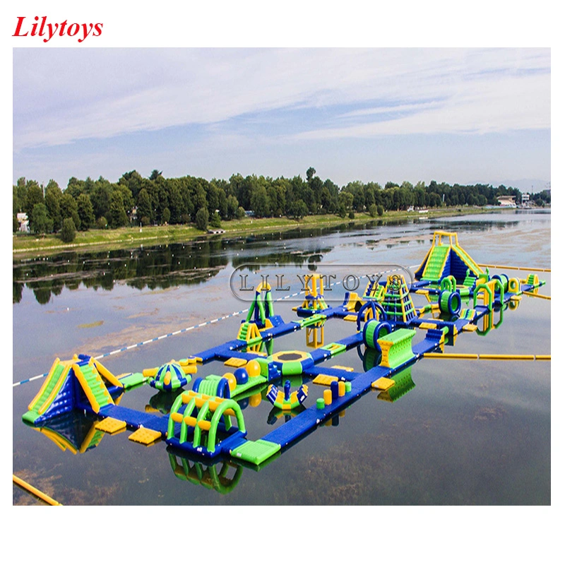 Lilytoys Giant Outdoor Playground, Adult Water Inflatable Amusement Park, Inflatable Game