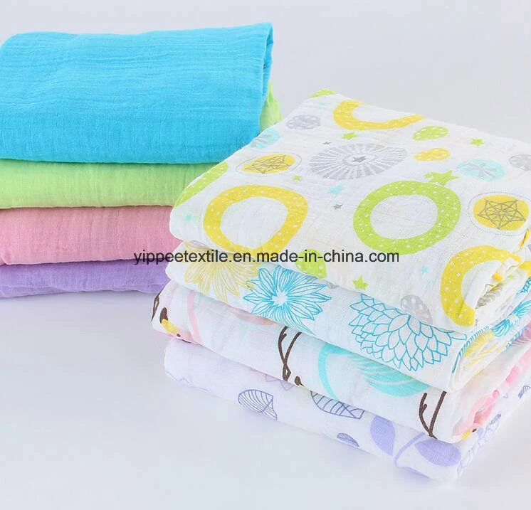 Summer Season: Muslin Bamboo Fabric Crib Fitted Sheet