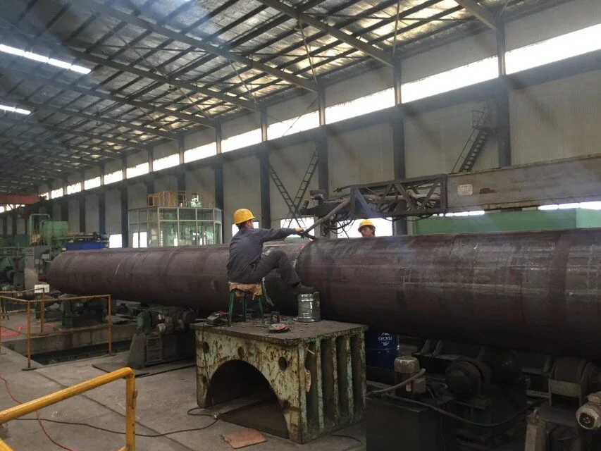 ASTM A252 S355jr LSAW Caron Steel Pipe for Water Pipeline Piling Construction