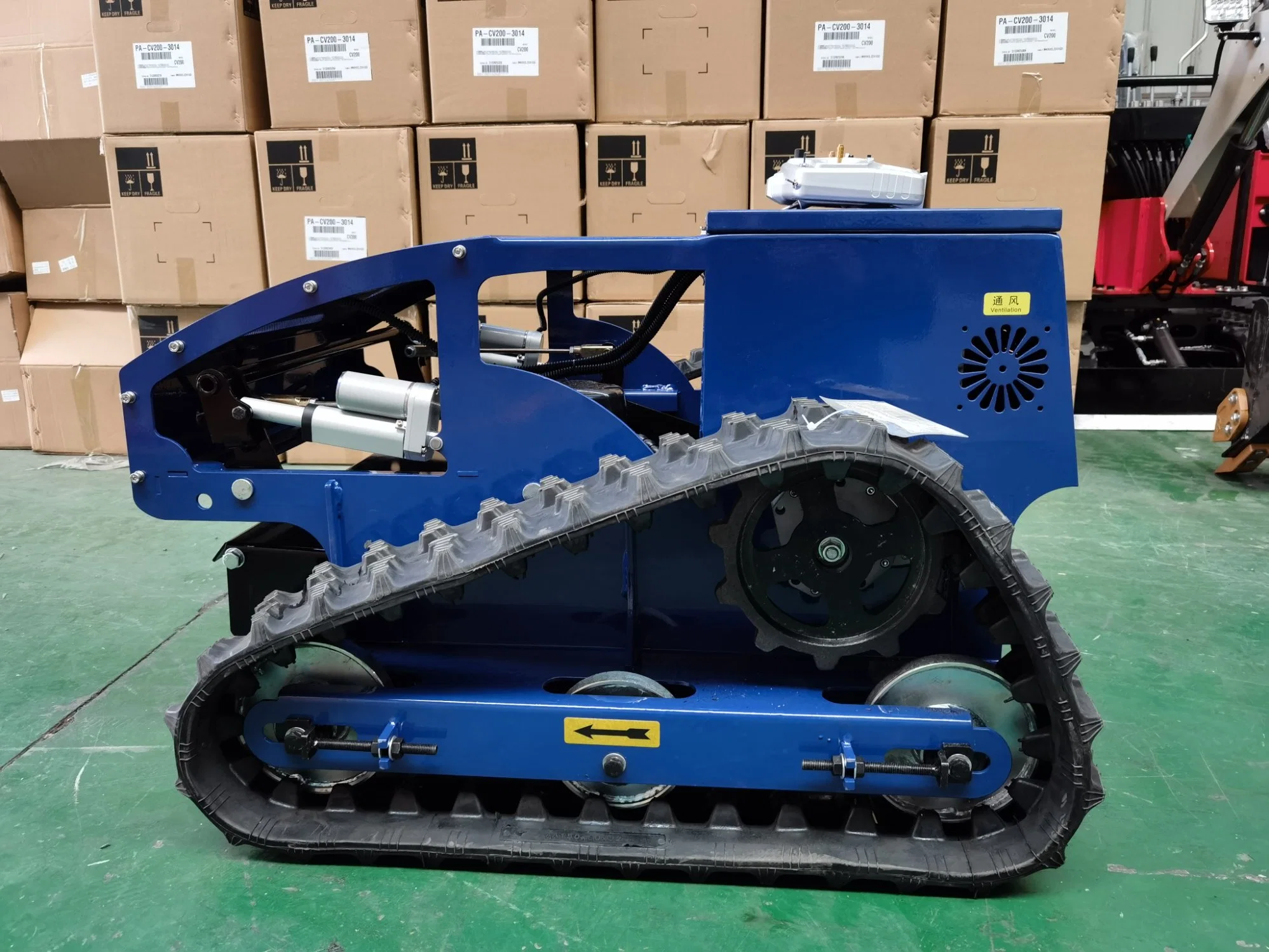 Corta-relva RC Máquina Inteligente Snow Pusher branqueamento de jardim pessoal Corta-relva elétrico da máquina