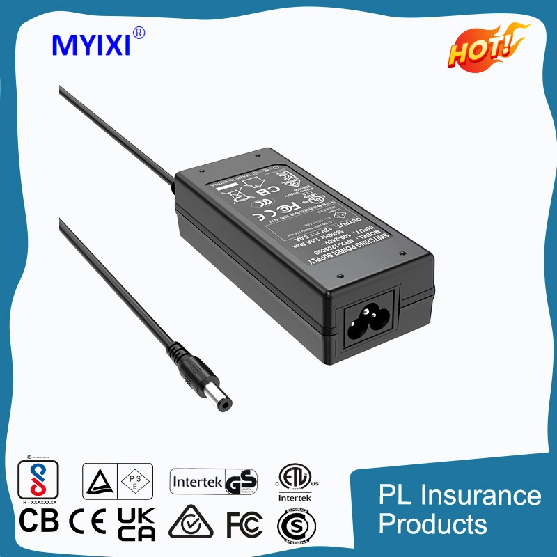 Manufacturer Laptop Adapter 60W 12V 5A Laptop Power Supply 24V 2.5A AC Adapter Charger for CCTV Camera