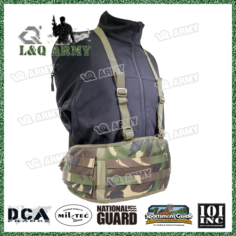 Tactical Molle H Harness Suspender Battle Duty Belt