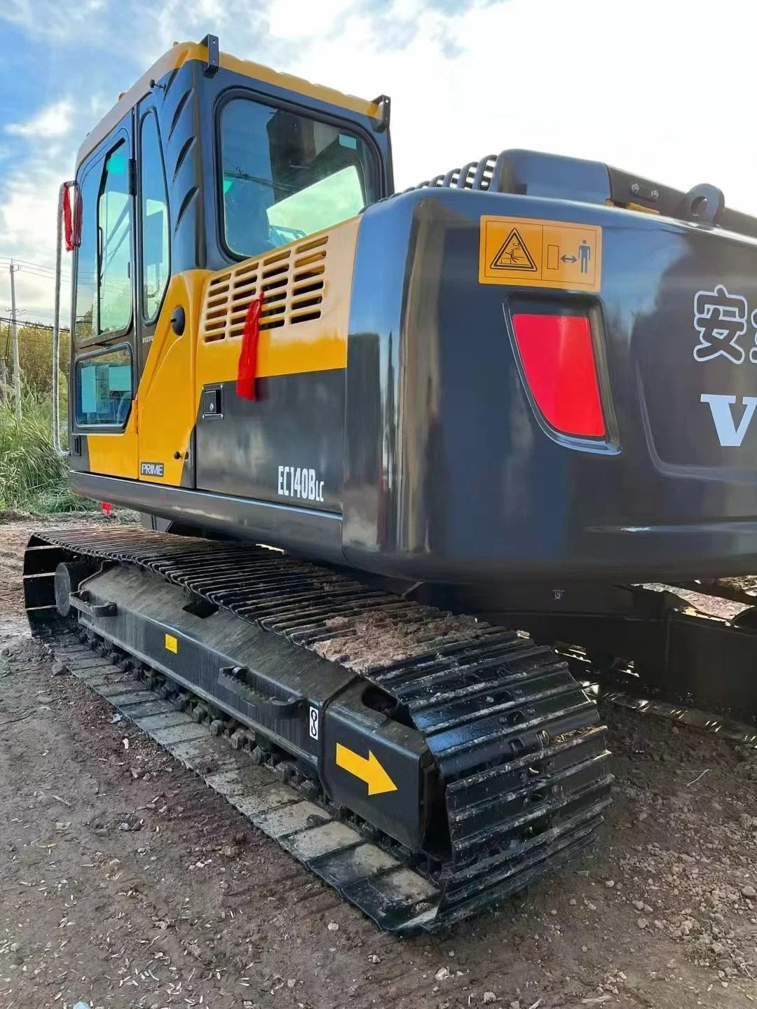 الحفار الأصلي Volvo Ec140، حفار فولفو Ec140dl Ec210 Sarga Volvo بقدرة 15 طنًا