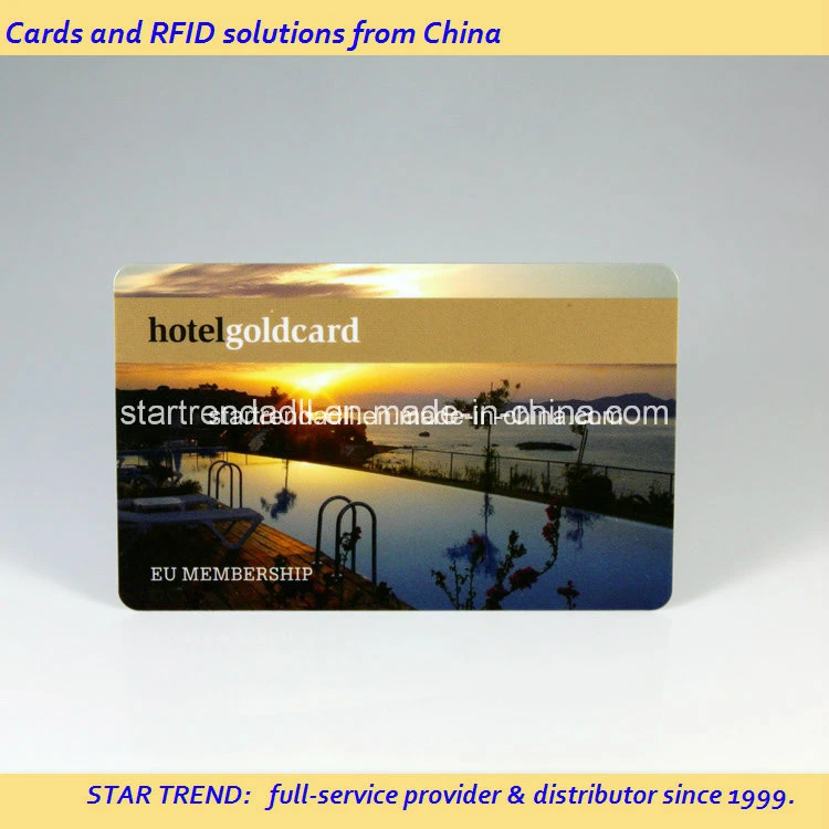 Hotel Inn Key Card with Magnetic Stripe PVC Card